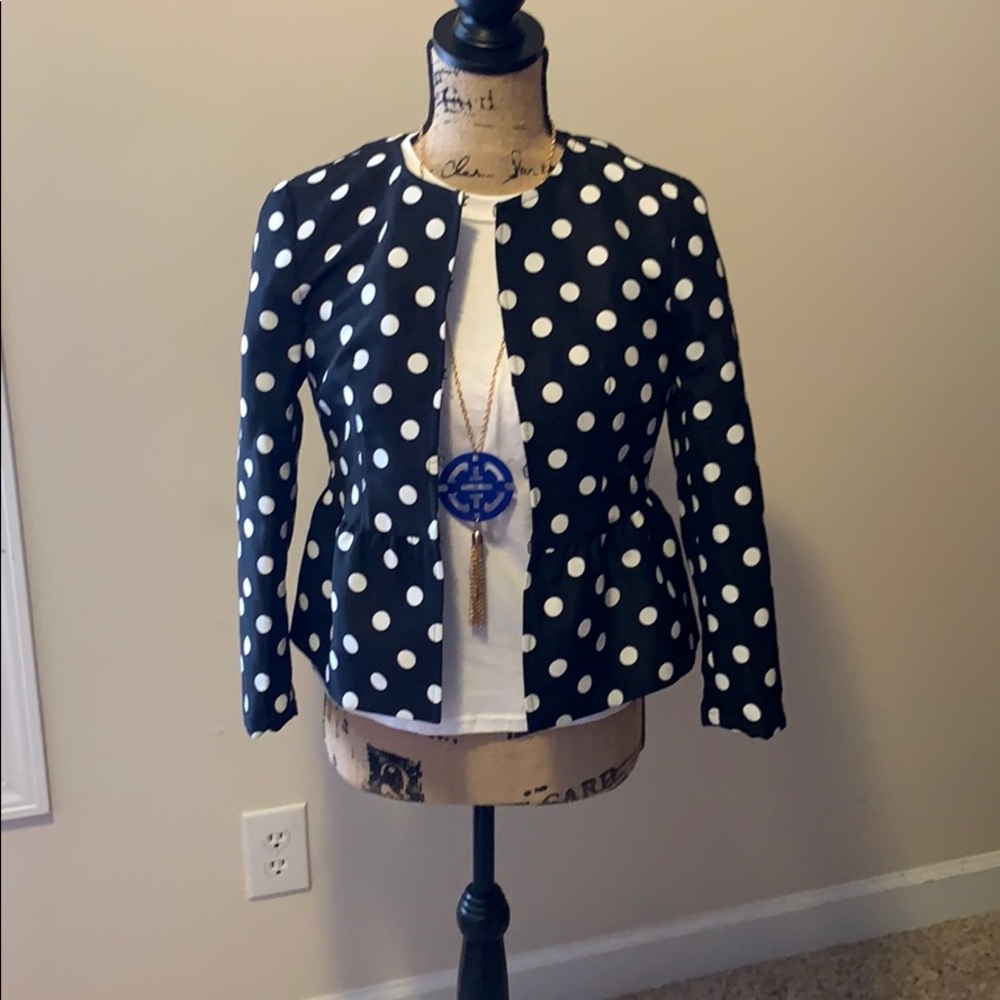 Polka dot Loft jacket